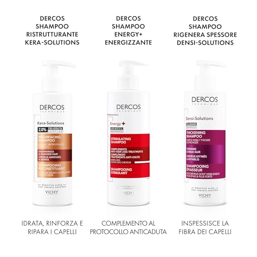 Thumbnail 9 de Vichy Dercos Shampooing Anti-Chute Energisant Niacinamide AHA Vitamine E – efficacité et usage