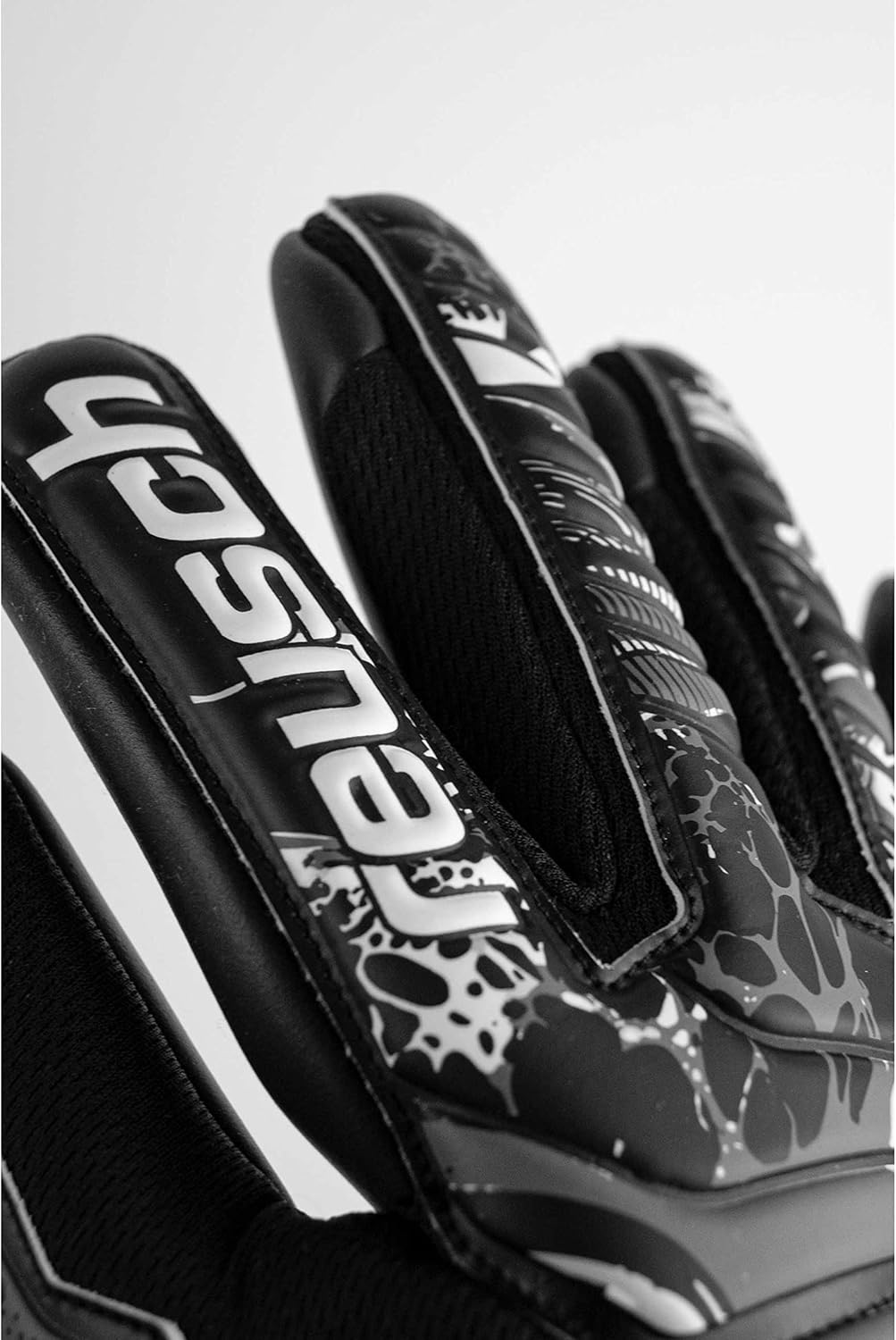 Detalle de Reusch rękawice bramkarskie dla dorosłych, rozmiar 9, Grip Infinity i krój Negative Cut