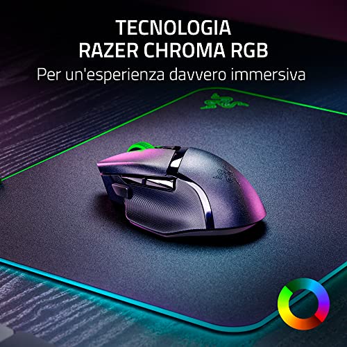 Thumbnail 7 de Razer Basilisk V3 X HyperSpeed: mouse wireless da gaming con 9 comandi personalizzabili e sensore 18K