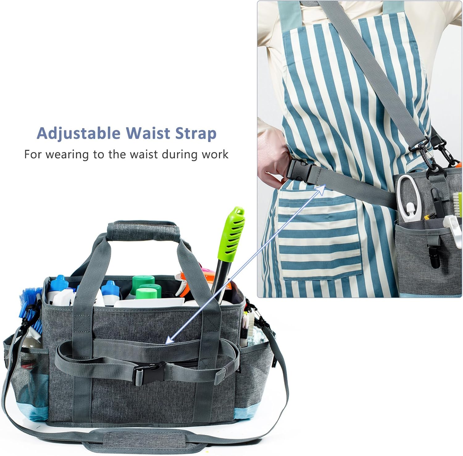 Detalle de FRECOLSH Cleaning Caddy Organizer 1pc 🧽