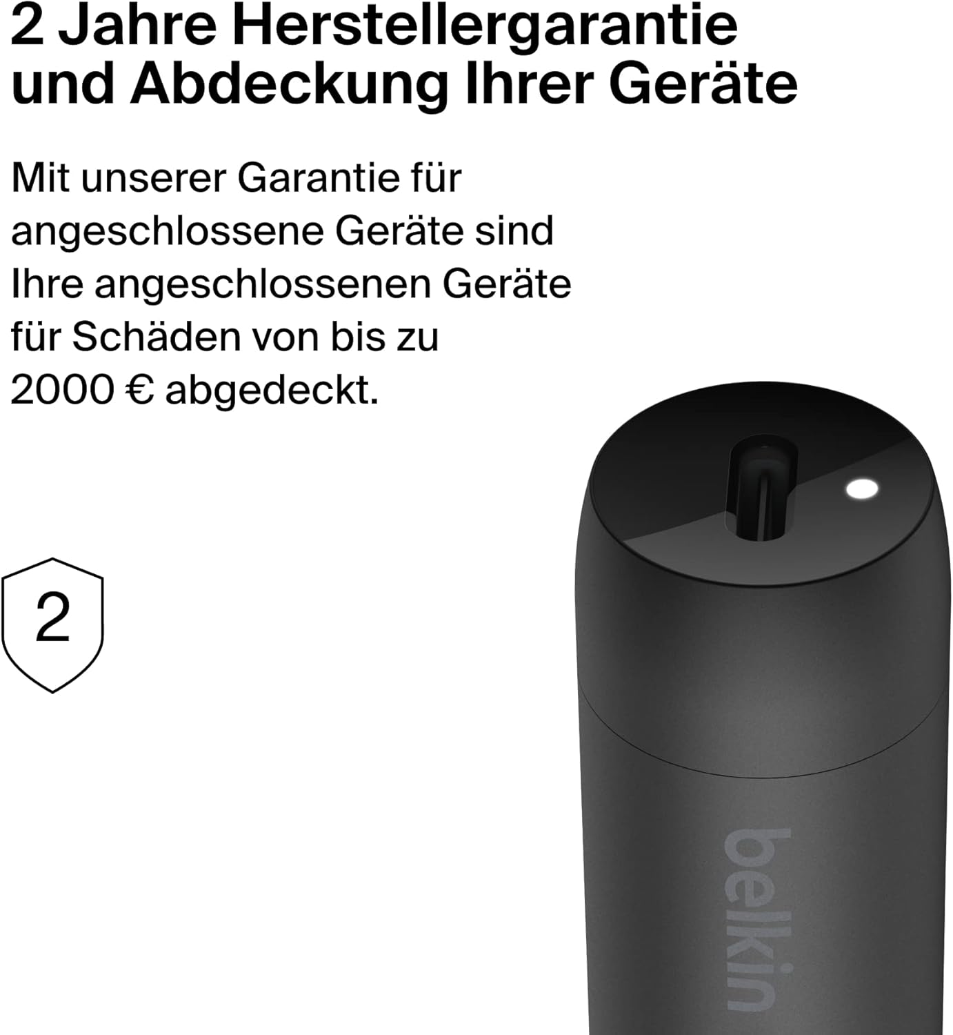 Thumbnail 6 de Belkin BoostCharge 30-W-Kfz-Schnellladegerät mit USB-C Power Delivery