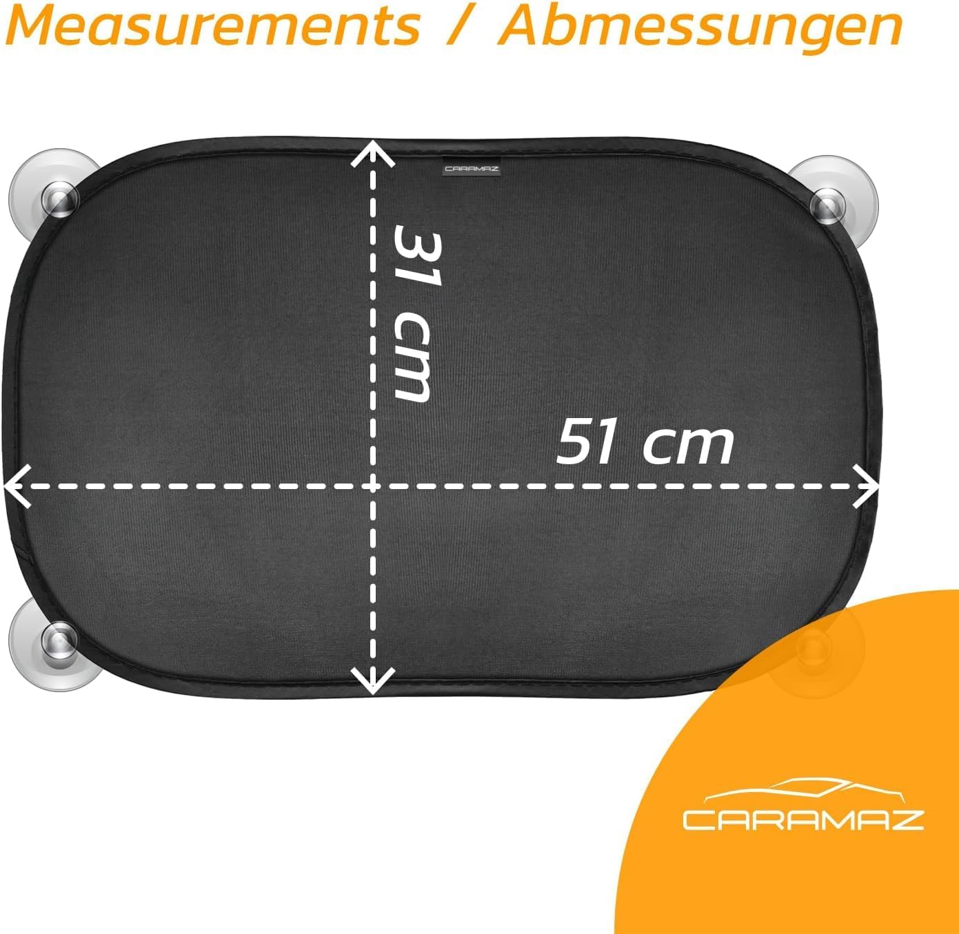 Thumbnail 4 de CARAMAZ Sonnenschutz Auto Baby 51x31 cm