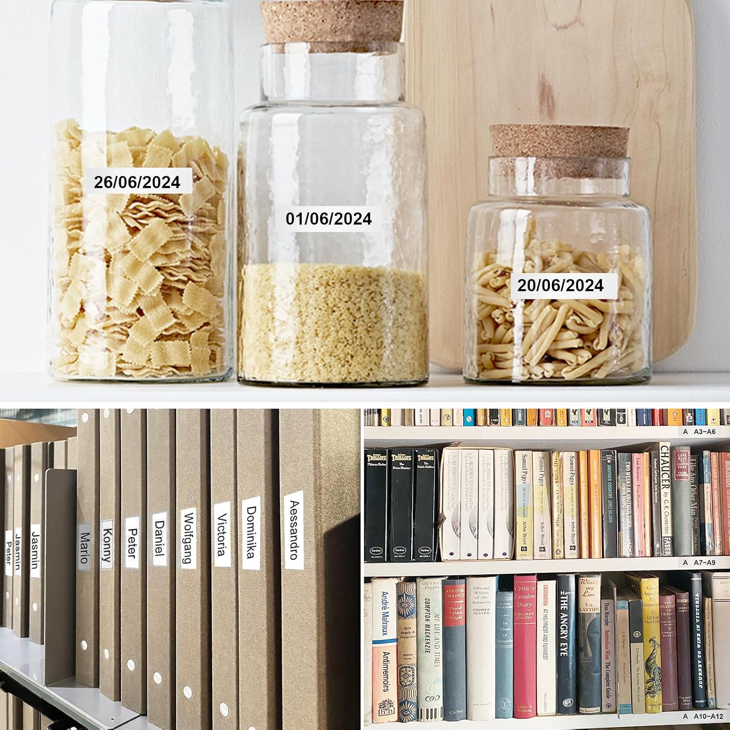 Thumbnail 5 de Nastro PUWOWYE TZe-231 12 mm per etichette 🏷️