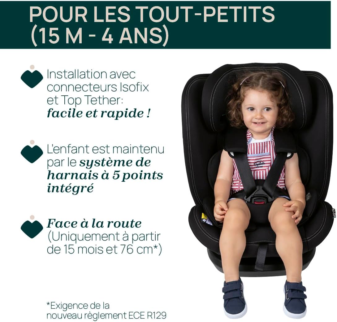 Detalle de CHICCO Mokita I-Size — Siège auto adapté de 76 à 150 cm avec Isofix et réducteur souple