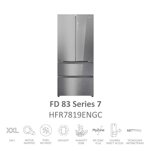 Thumbnail 3 de Haier FD 83 Series 7 HFR7819ENGC: Frigorífico Side-by-Side de 504 L con Cajones Direct Access y Total No Frost