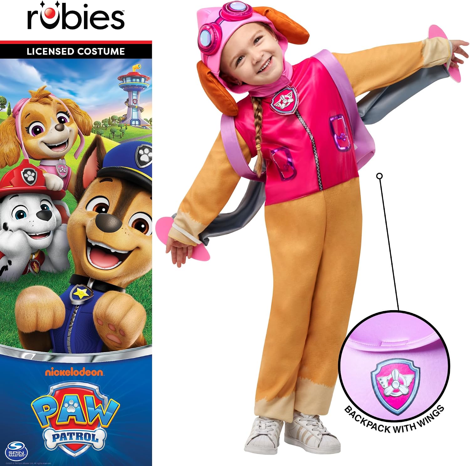 Thumbnail 4 de Rubie's Paw Patrol Skye Toddler Costume