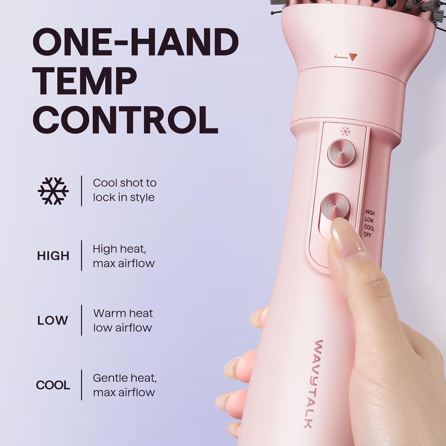 Thumbnail 4 de Wavytalk Hair Dryer Brush – 5-in-1 Air Sculp UK Plug 💇♀