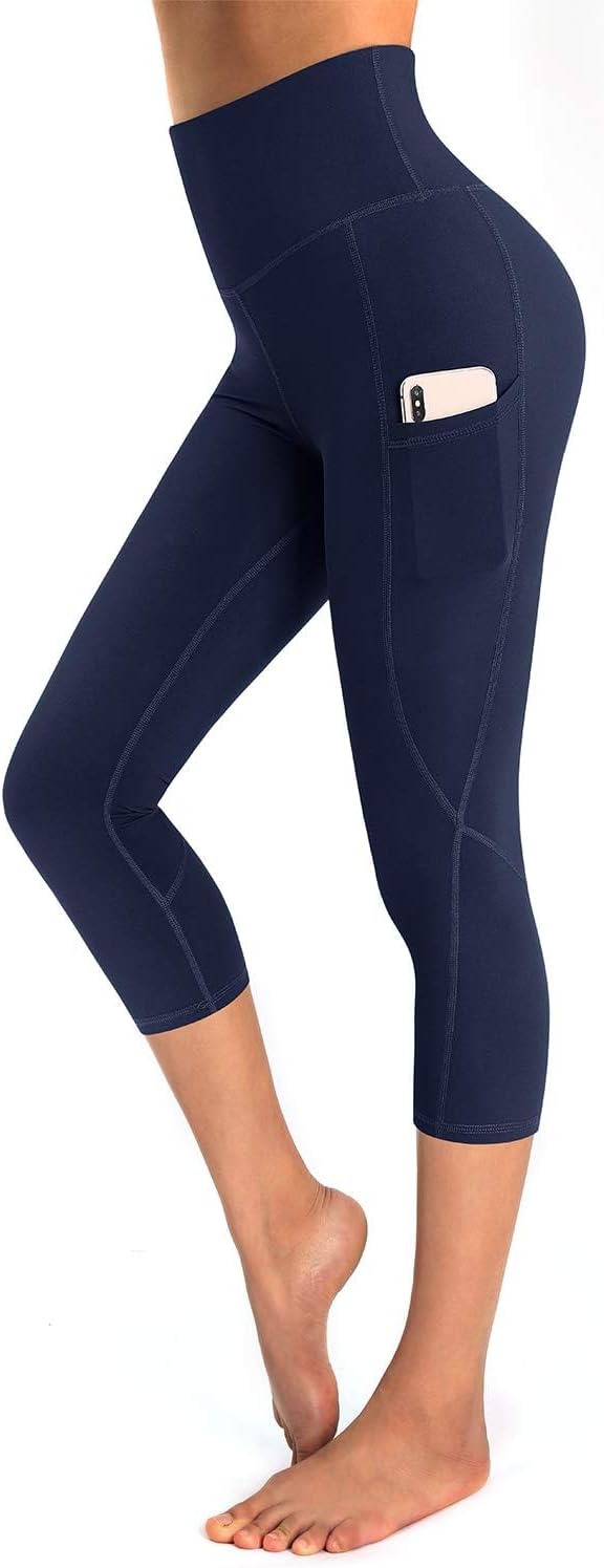 Thumbnail 6 de OUGES Womens High Waist Yoga Pants with Pockets leggings