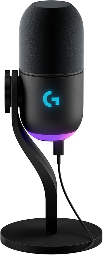 Logitech G Yeti GX, micrófono dinámico RGB para gaming 🎤