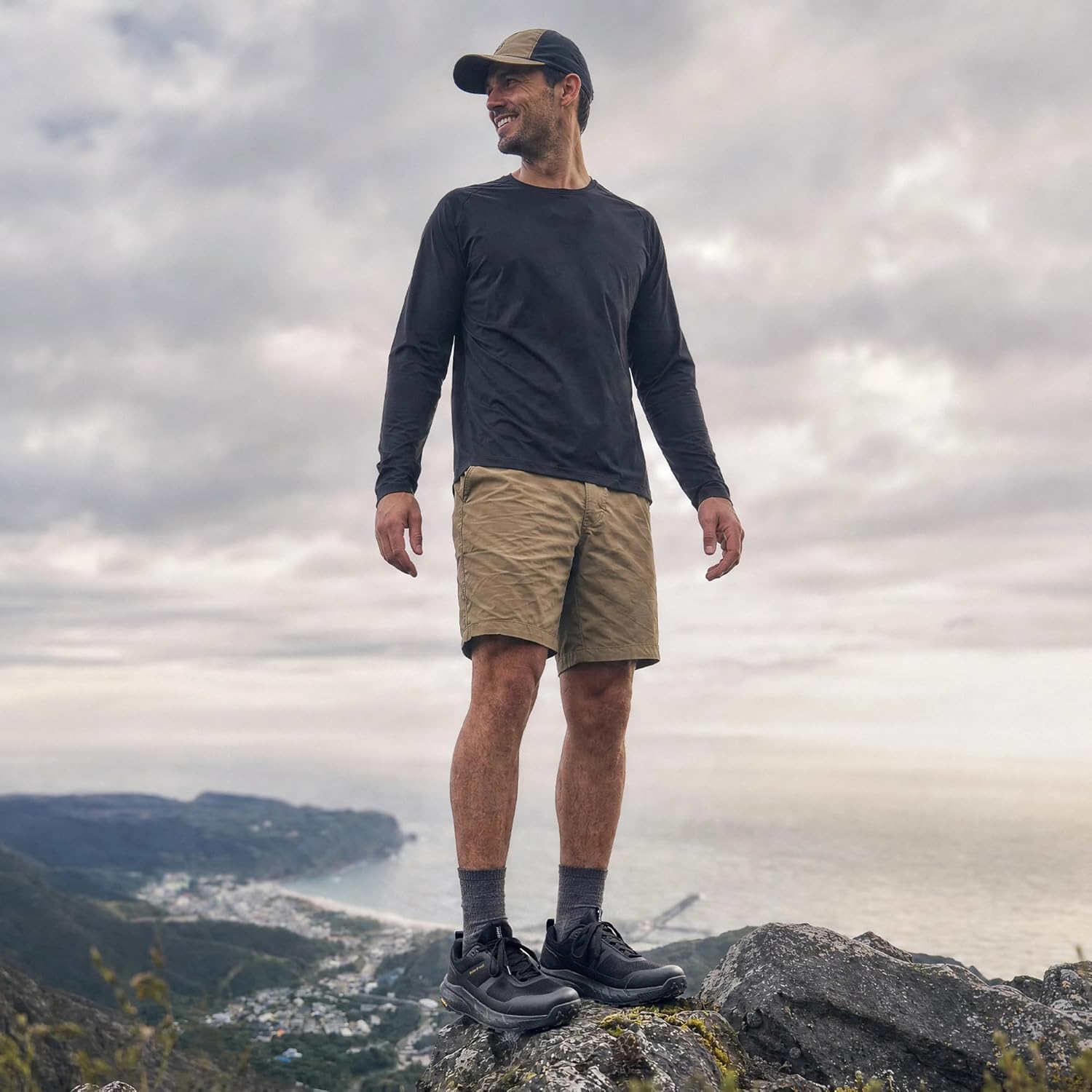 Detalle de NORTIV 8 Scarpe Trekking Impermeabili da Uomo: leggerezza, impermeabilità e comfort per cammino e trekking leggero