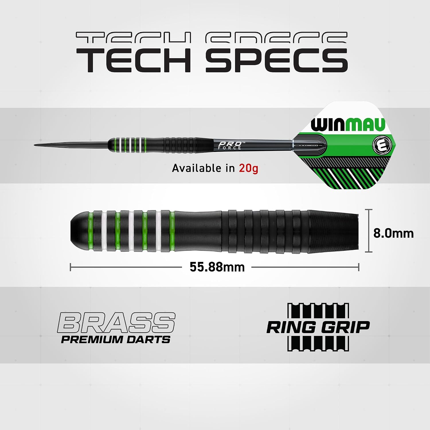 Detalle 2 de Winmau Masters Pro Dartscheibe mit Oche-Linie – Steeldarts-Set, Sisal, Ultra-dünnes Drahtsystem