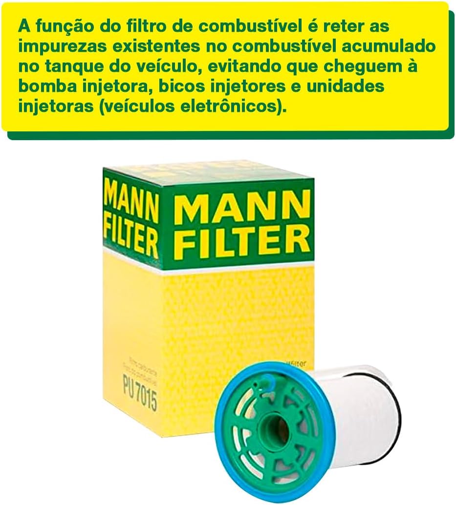 Thumbnail 1 de MANN-FILTER PU 7015 – Filtre à carburant pour véhicules de tourisme et utilitaires
