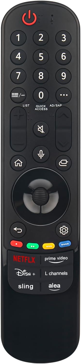 Detalle de MR24GA AKB76045002 Voice Replaced Remote Control for LG 2024 TVs