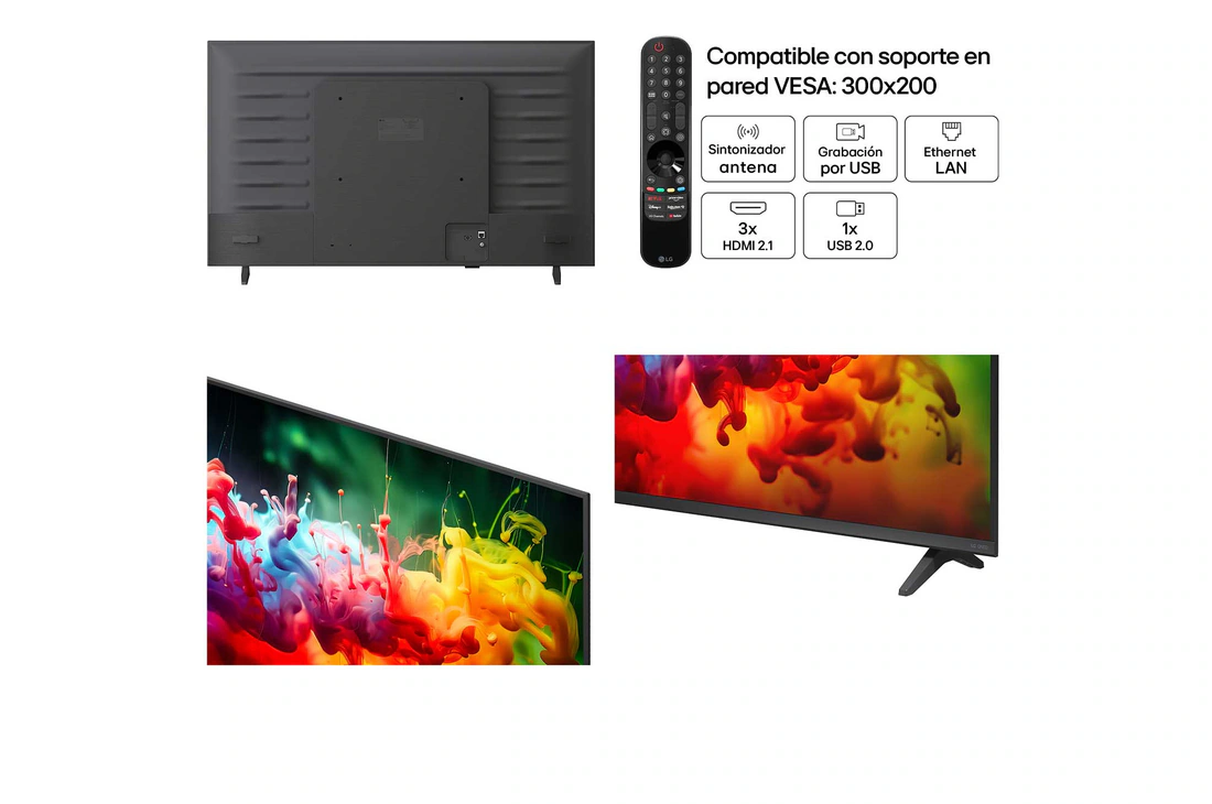 Thumbnail 2 de LG QNED7E 43QNED7EB3C: Smart TV 43 pulgadas 4K MiniLED AI QNED para 2026