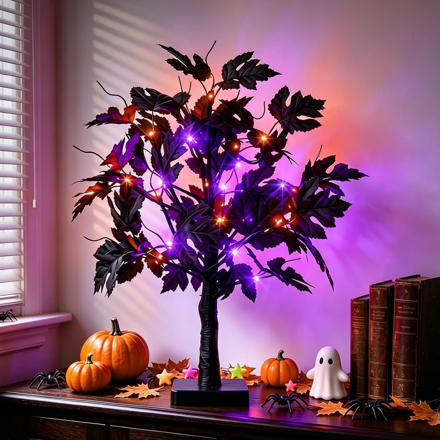 Detalle de EAMBRITE Halloween tree, 22-inch