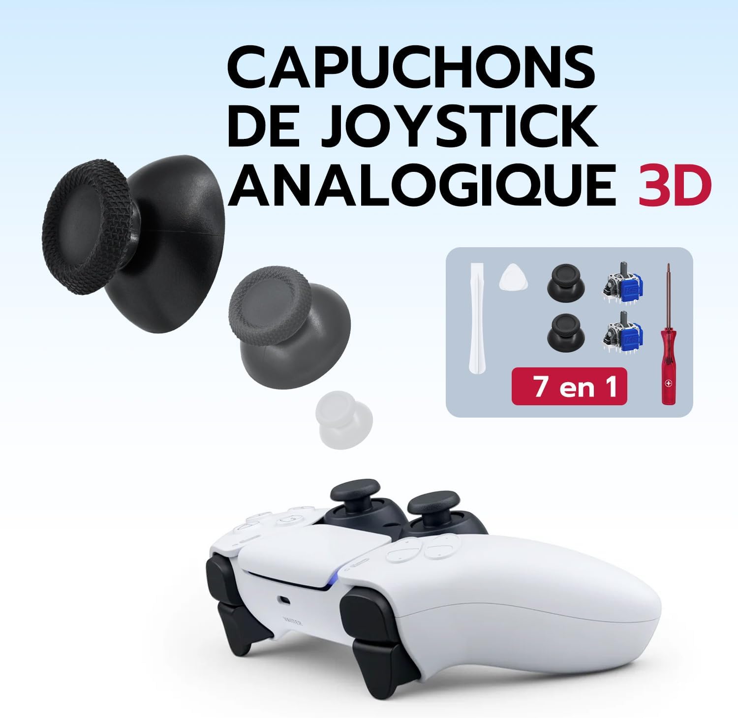Detalle 2 de Tolesum Kit Réparation joysticks 2 PS5