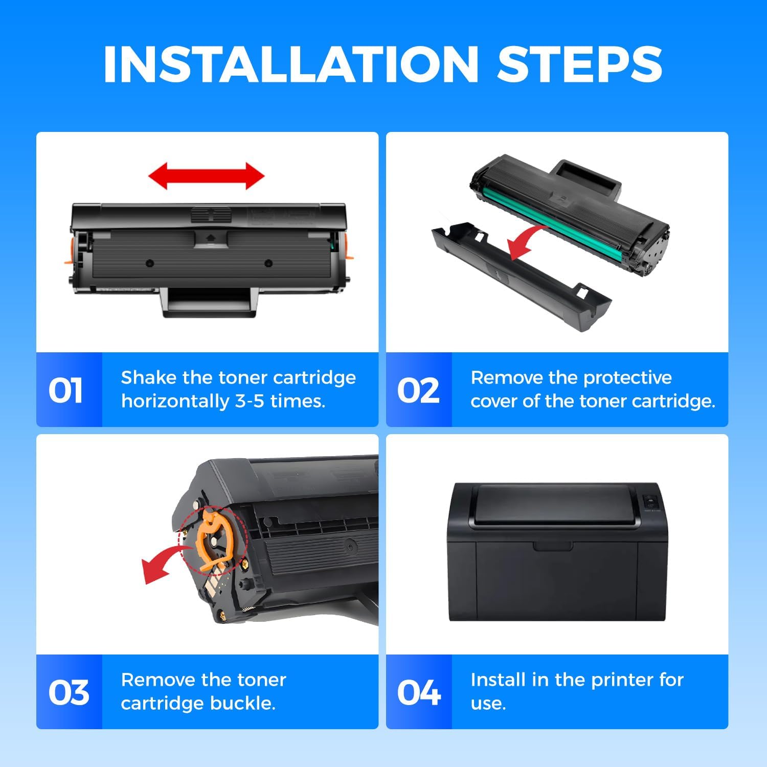 Detalle 1 de KingKJ Compatible Toner Cartridge for B1160