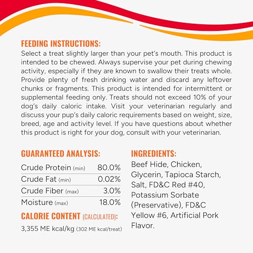 Detalle 2 de Good 'n' Fun Roll Long-Lasting Dog Treat for Large Dogs, 6 Count