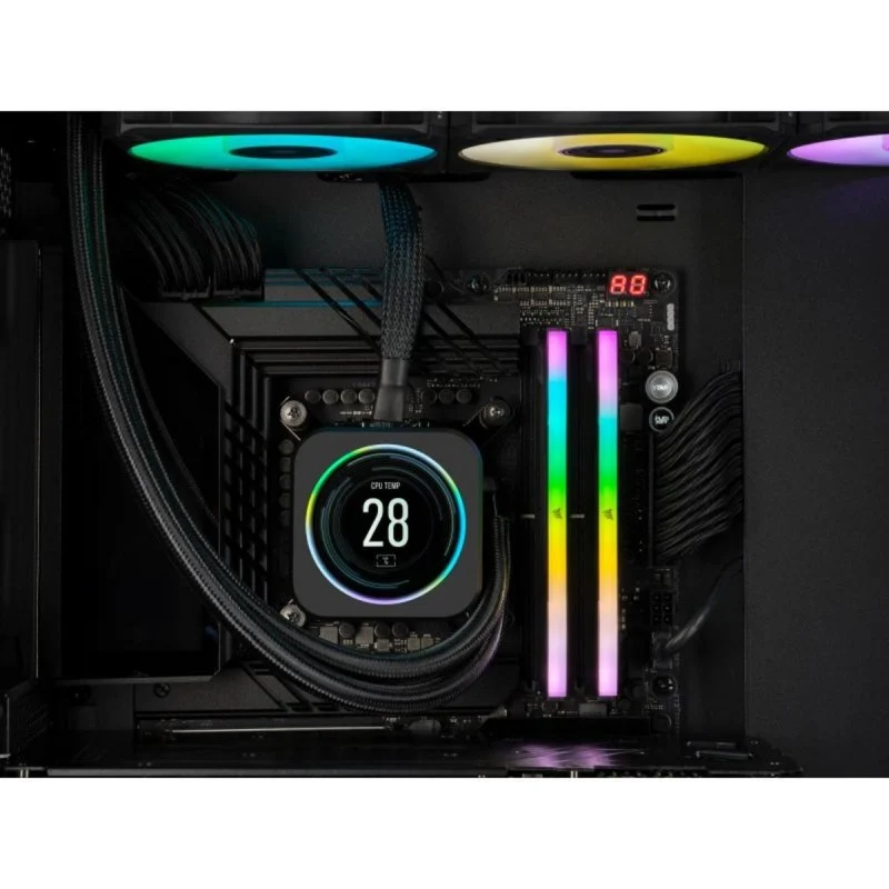 Thumbnail 2 de Corsair Vengeance RGB CMH32GX5M2B6000C38 32 GB DDR5 6000 MHz RAM