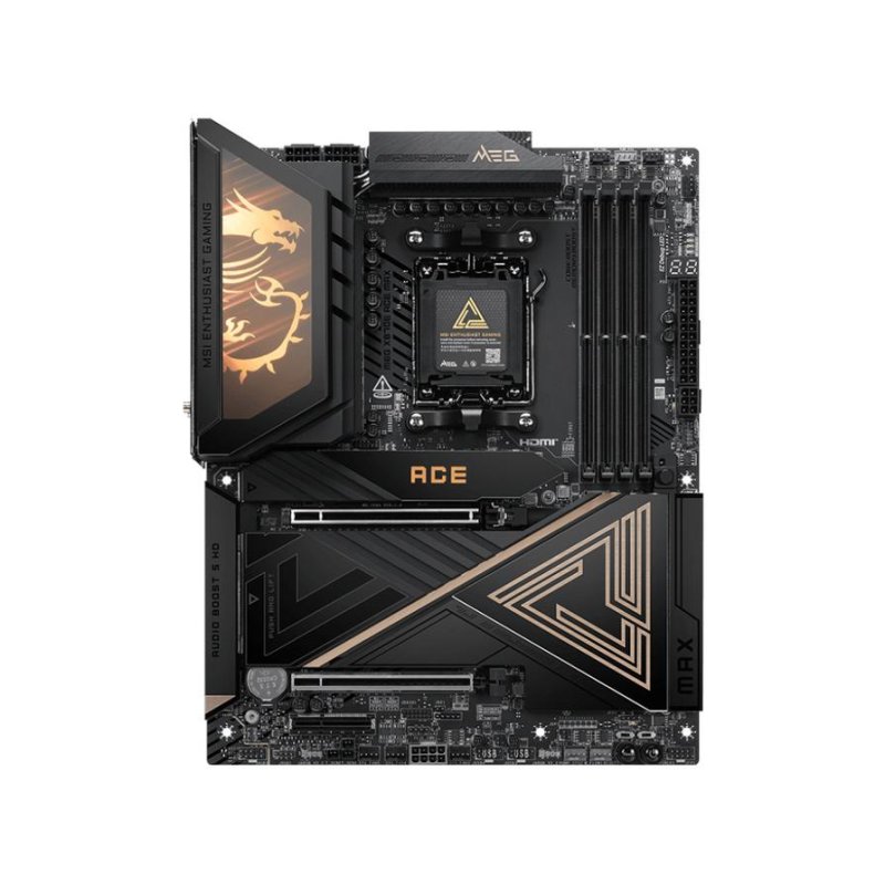 Thumbnail 3 de MSI MEG X870E ACE MAX: placa base ATX AM5 DDR5 con WiFi 7 y PCIe 5.0