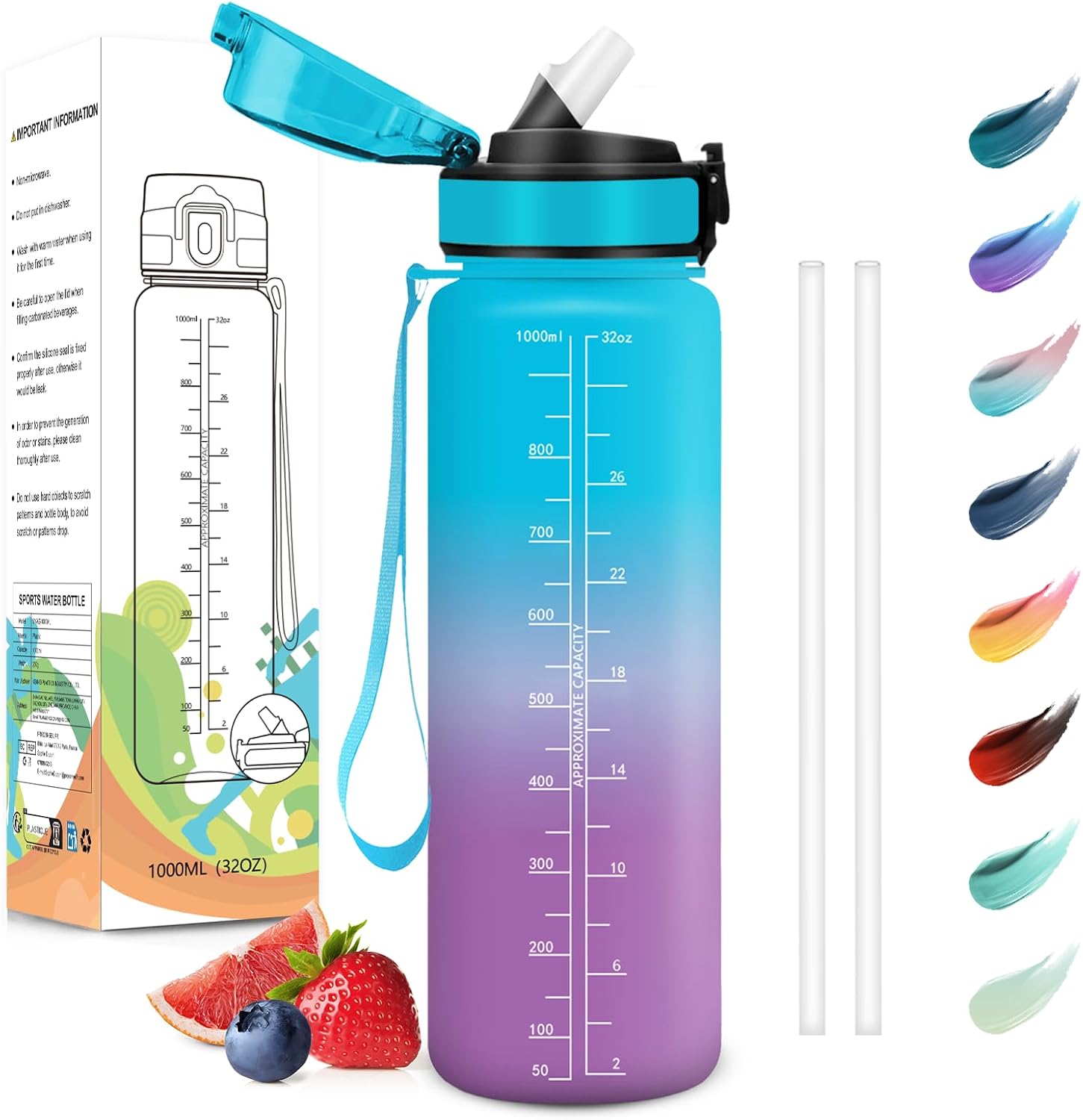 Motswedi Gourde Sport 1000ml sans BPA