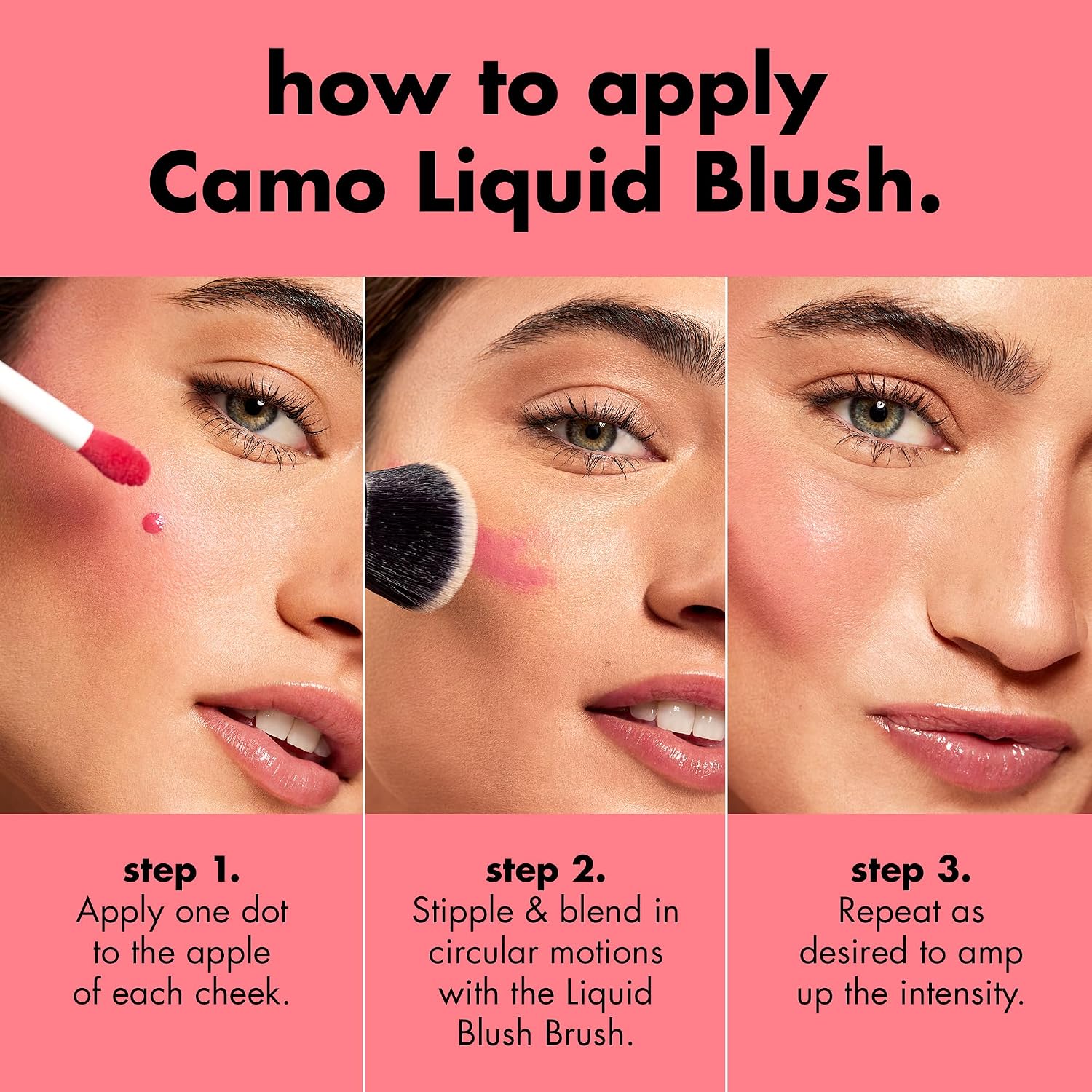 Detalle de e.l.f. Camo Liquid Blush, Dusty Rosé