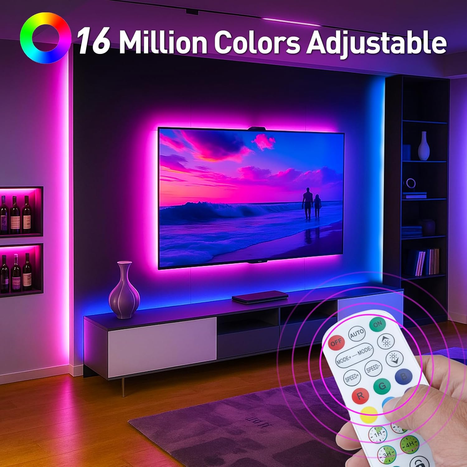 Thumbnail 6 de Ylatoial Tira LED 3M para TV 32"-45"