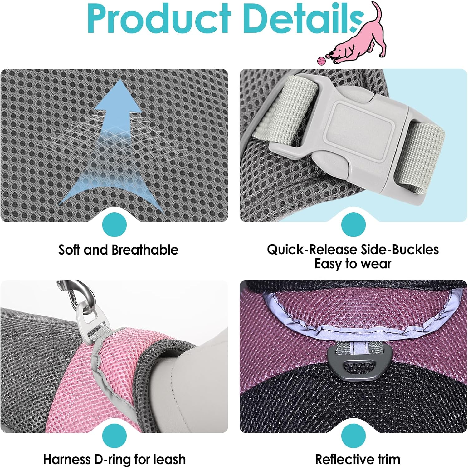 Detalle 1 de AOFITEE Dog Cooling Vest XL