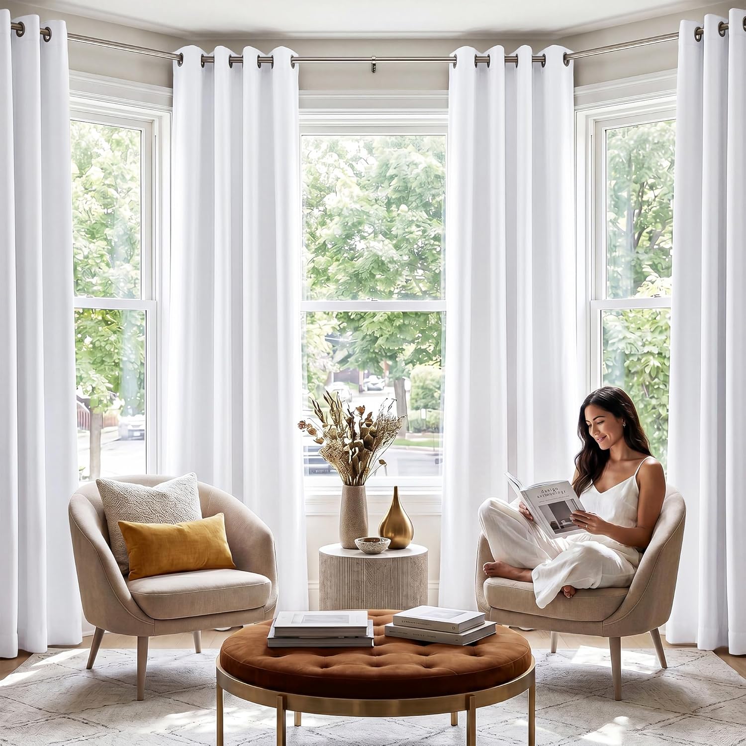 Detalle de NICETOWN 100% Blackout Curtain 84 in 🪟
