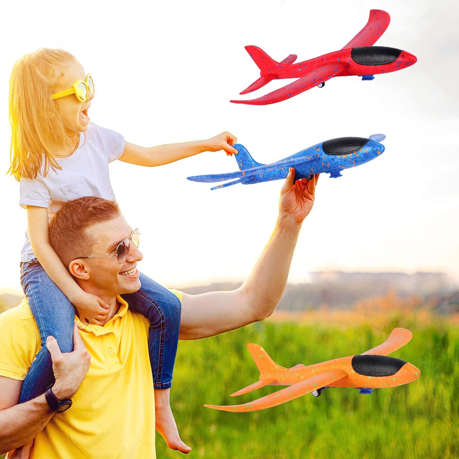 Thumbnail 5 de Flugzeug Spielzeug 2-in-1 Wurfgleiter