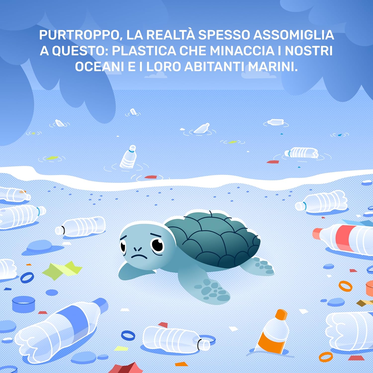 Thumbnail 4 de Dailydream Topper matrimoniale 160x200 cm in memory foam, altezza 5 cm (Edition Clean Ocean, Model M)