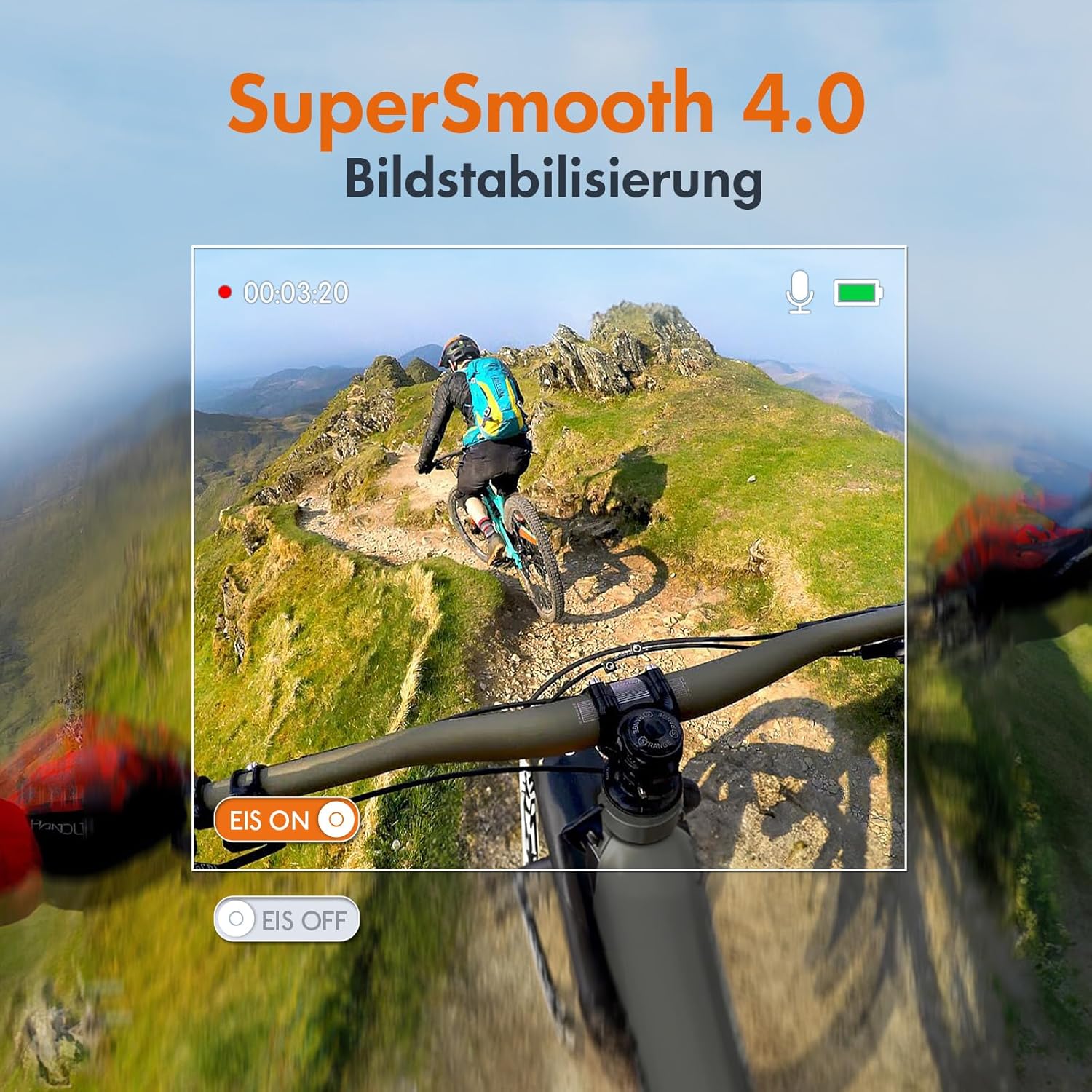 Thumbnail 2 de XTU S6 Action Cam 4K – 170° Weitwinkel, 40 m Unterwasser