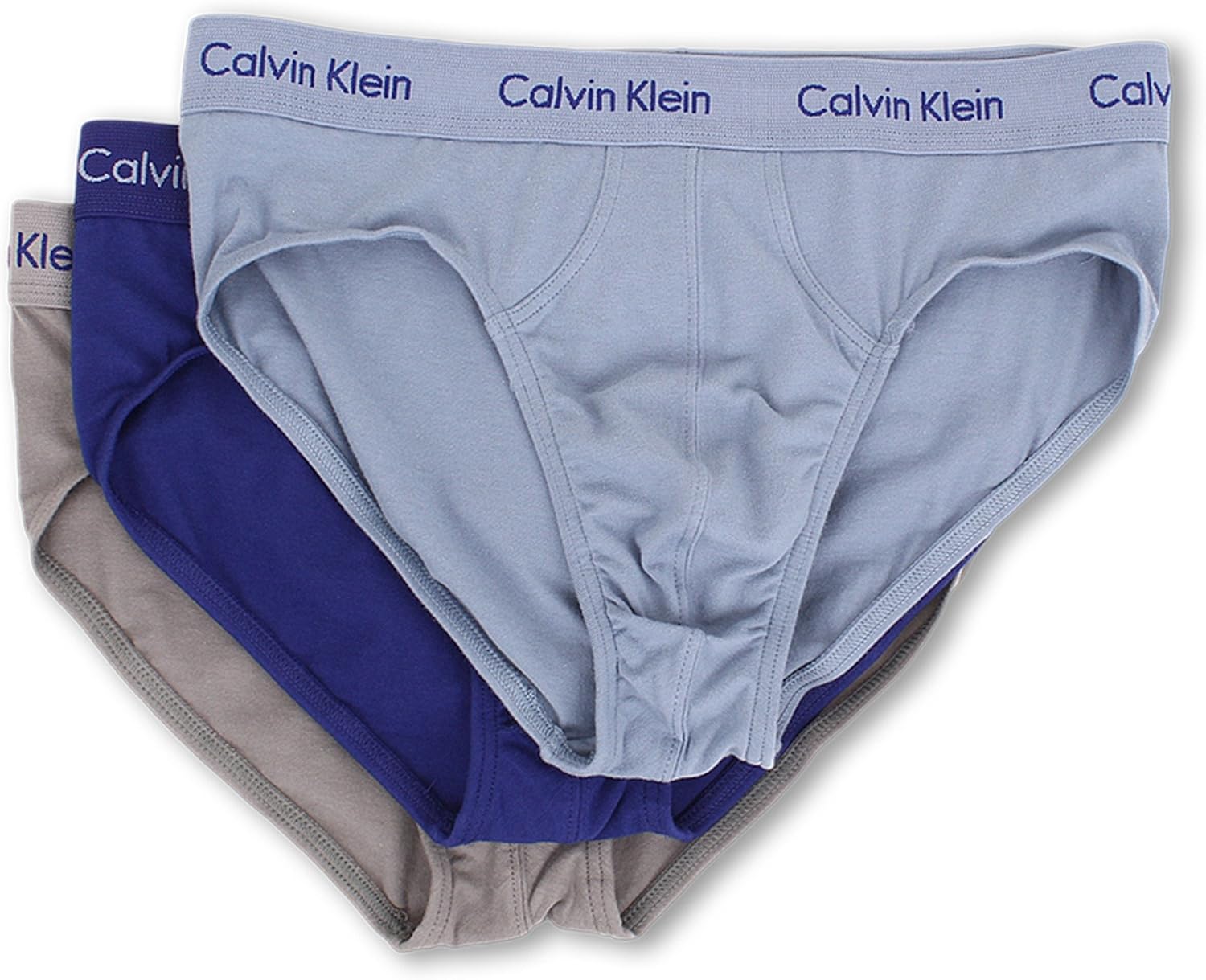 Detalle de Calvin Klein Uomo Slip Hipster Confezione da 3 – Nero, taglia M