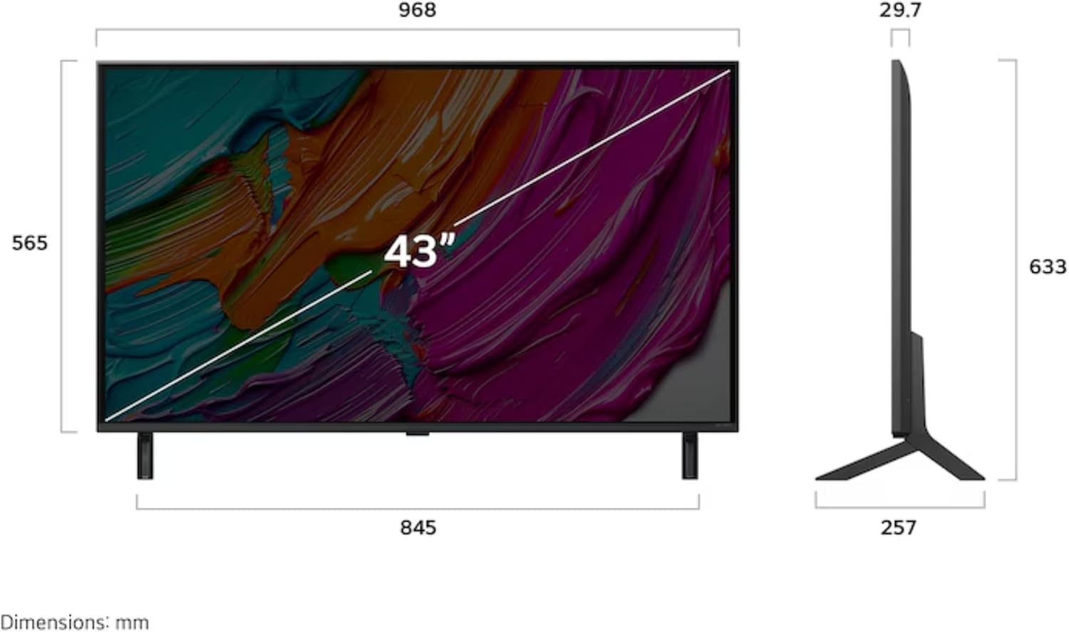 Thumbnail 5 de LG 43QNED8E TV 43" 4K UHD
