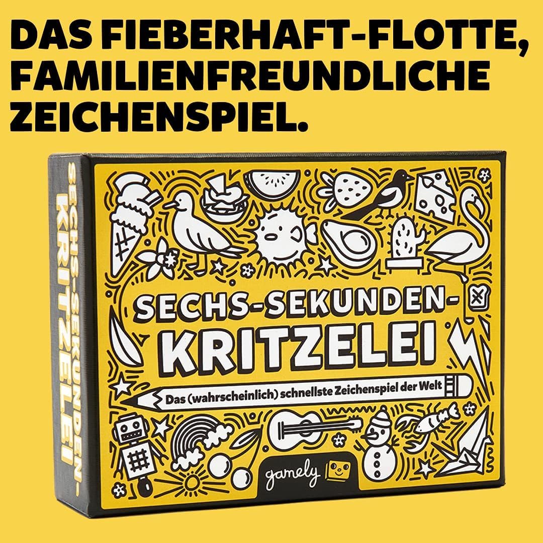 Thumbnail 1 de Gamely Sechs-Sekunden-Kritzelei Das Zeichenspiel