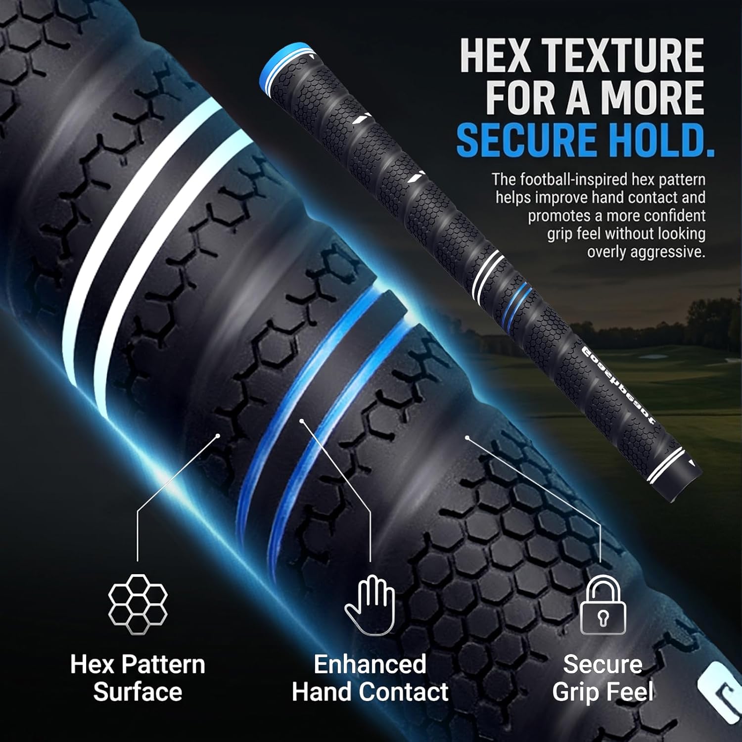 Detalle de Goashpeaot Wrap Golf Grips 13-Pack with Golf Grip Kit