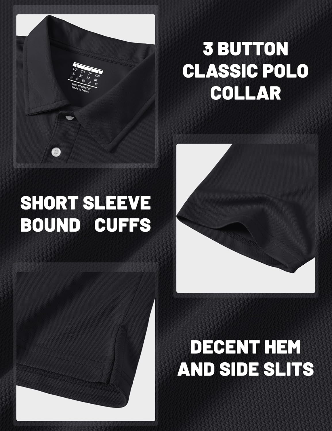 Thumbnail 6 de MAGCOMSEN Men's Polo Shirt Polyester