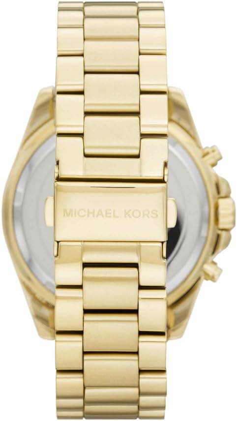 Thumbnail 3 de Michael Kors Orologio Bradshaw da donna, cronografo al quarzo, cassa 44 mm e cinturino in acciaio dorato