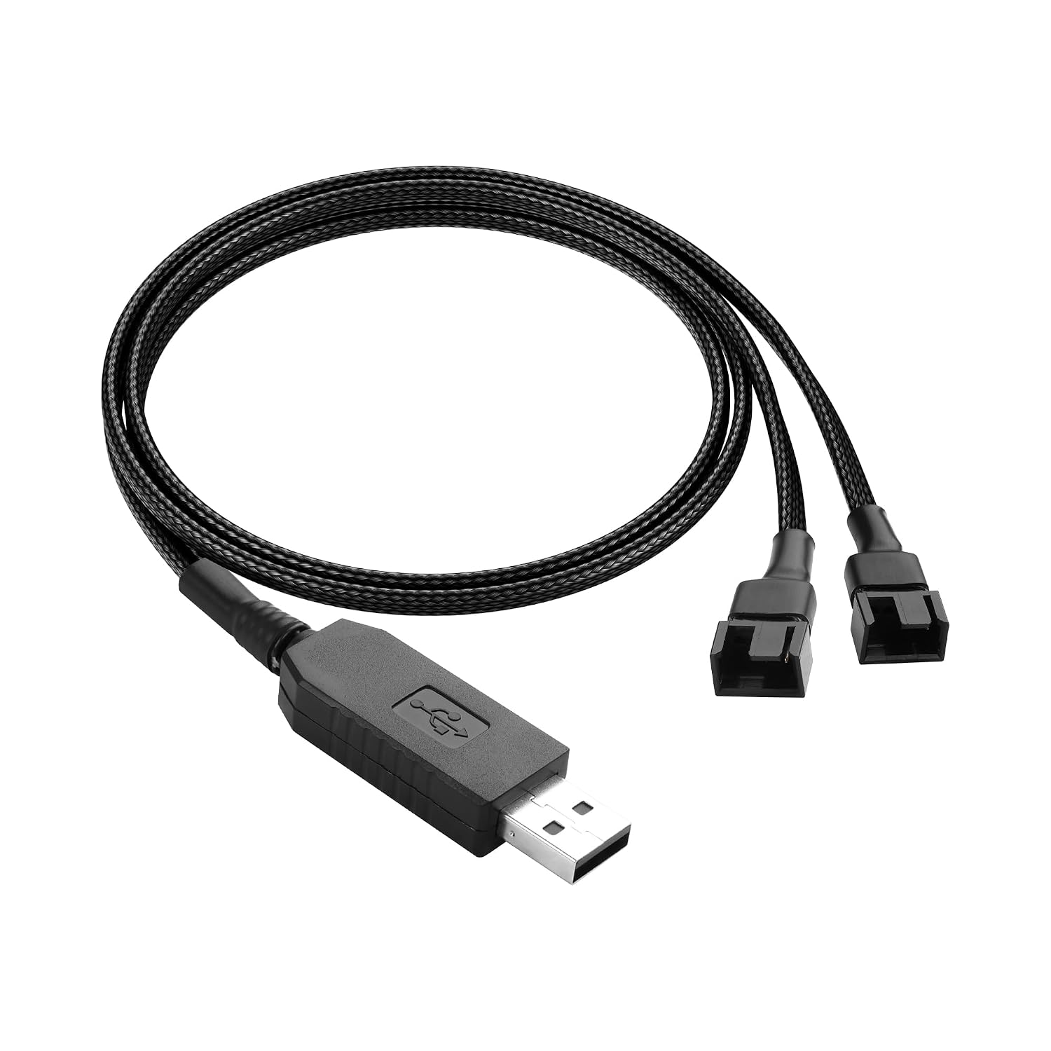 Detalle de USB to 4Pin fan boost cable 12V 0.5M