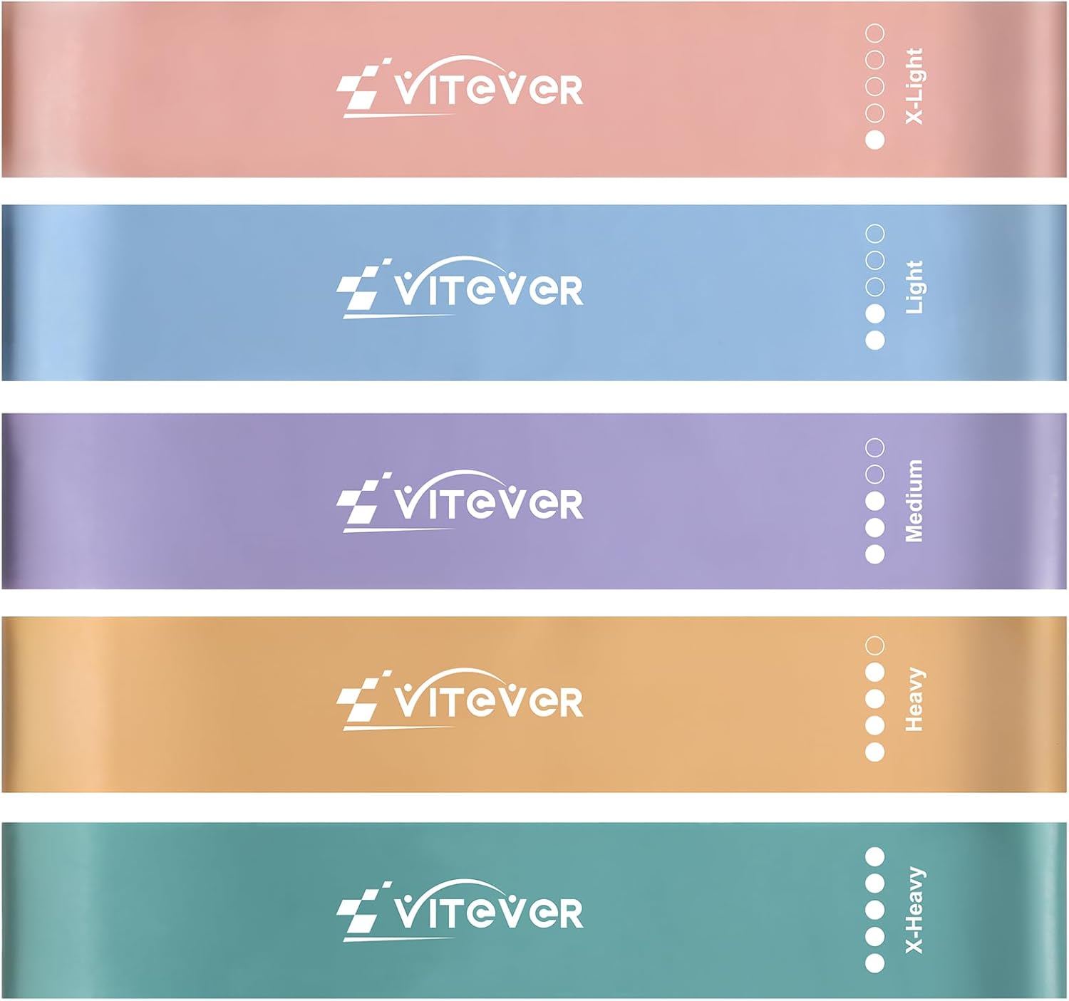 Thumbnail 6 de Booty Bands Set Resistance Bands for Working Out (Pilates & Yoga Starter Kit)