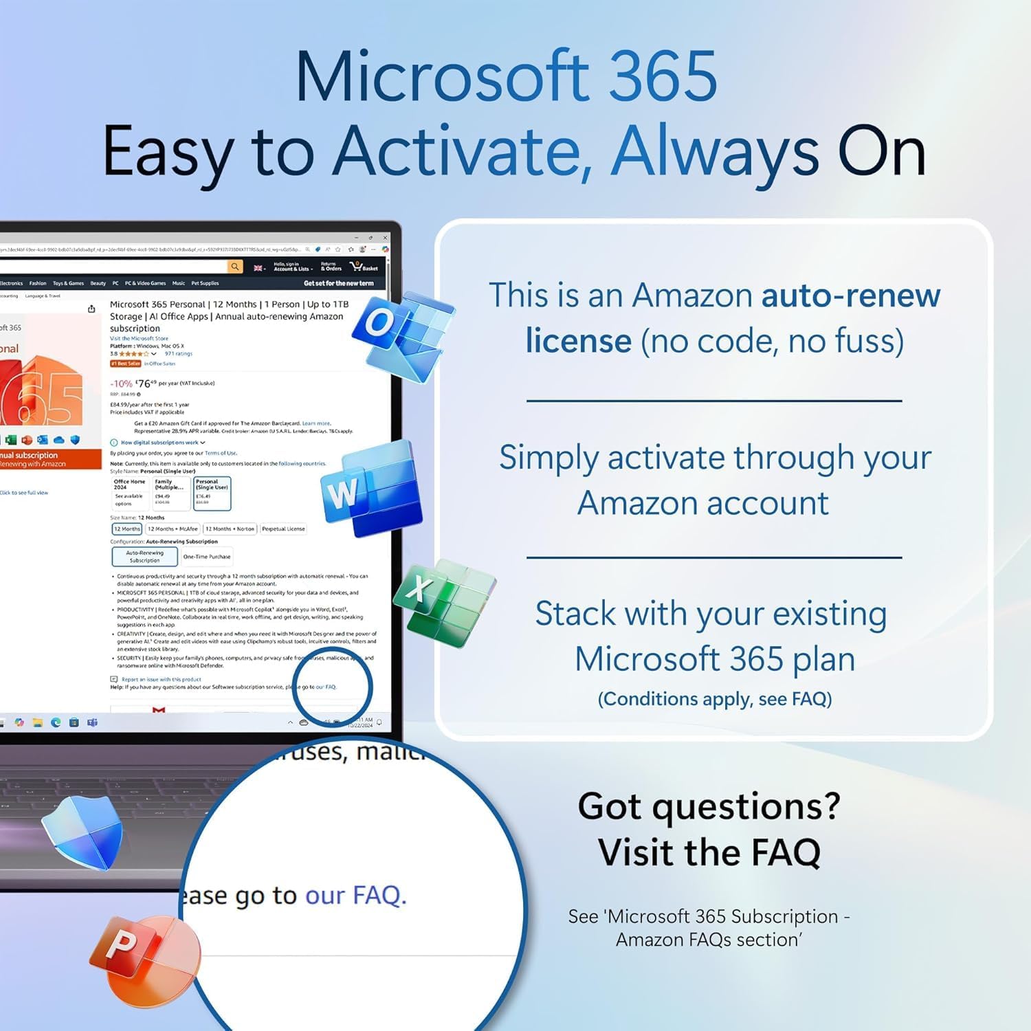 Detalle 2 de Microsoft 365 Family (6 Users) with AI Office Apps and 6TB Cloud Storage