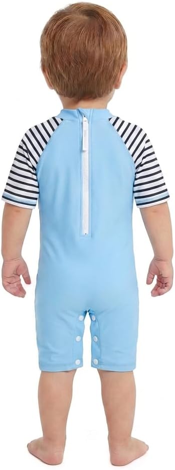 Thumbnail 4 de BONVERANO Baby-Badeanzug für Jungen mit UV-Schutz 50+ und Reißverschluss (einteilig)