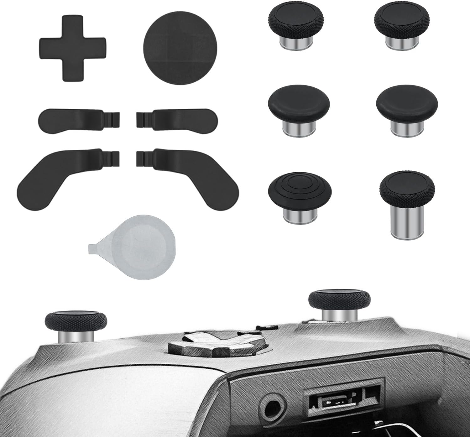 Detalle de Mcbazel 13-in-1 Metall-Thumbsticks & Magnet-Module für Xbox Elite Series 2 (1797)