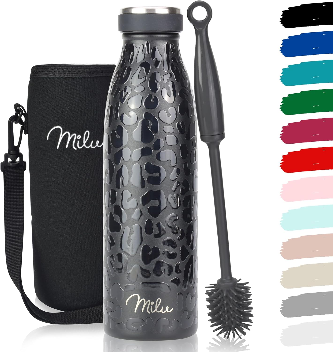 Detalle de Milu Trinkflasche 500ml Edelstahl Isolierflasche