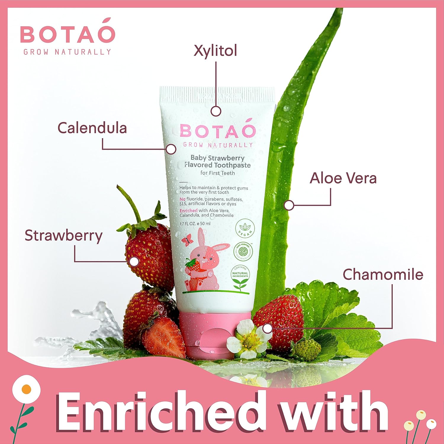 Thumbnail 3 de BOTAO Fluoride Free Baby Toothpaste 1.7 Oz 🦷