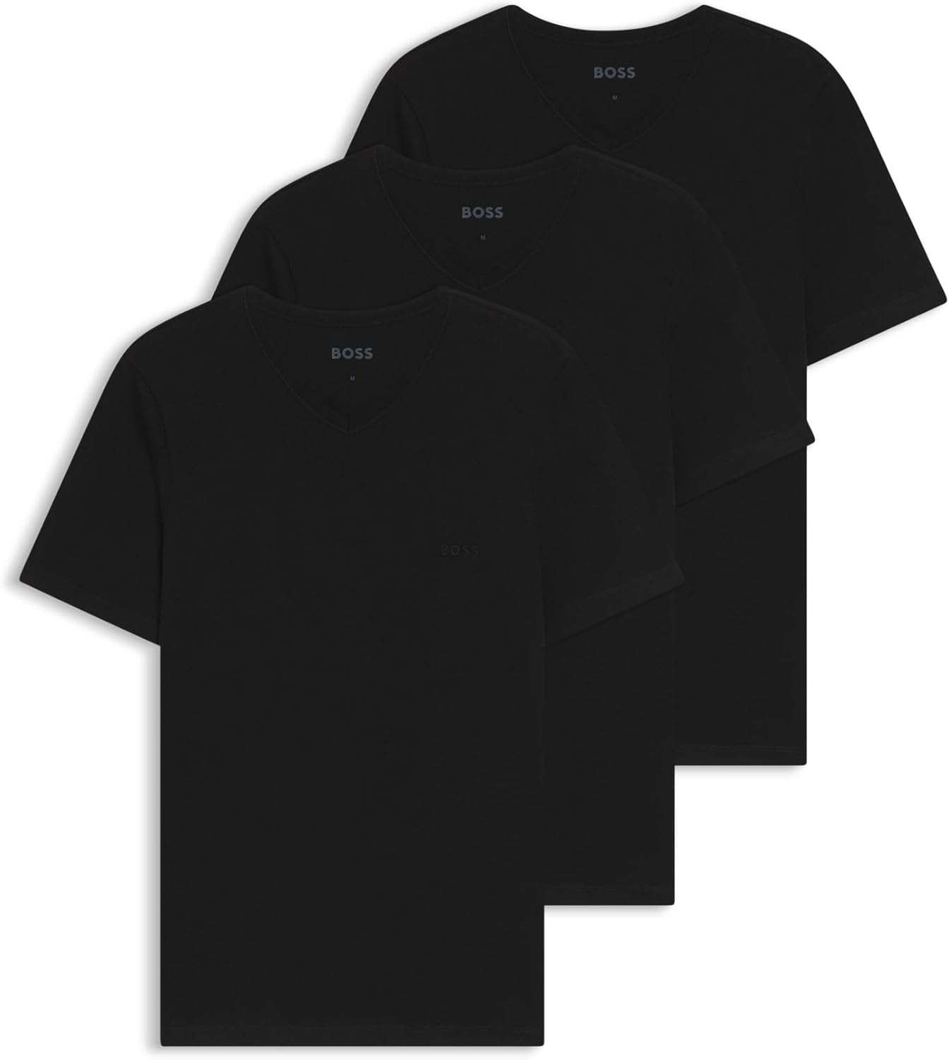 Thumbnail 5 de BOSS Herren T-Shirt RN 3p Co T-Shirt – 100 % Baumwolle