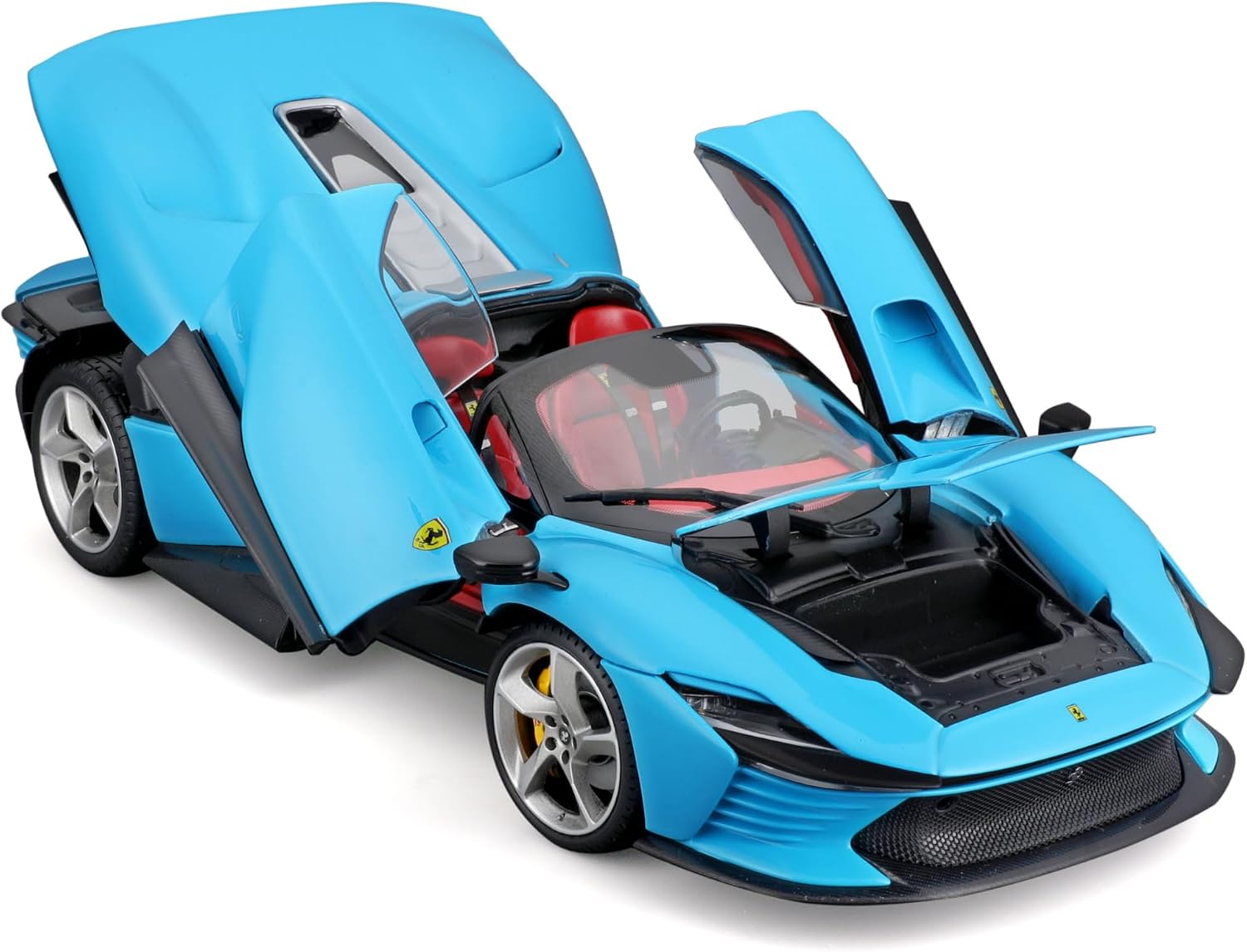 Detalle 2 de Bburago Daytona SP3 1/18, réplique bleue