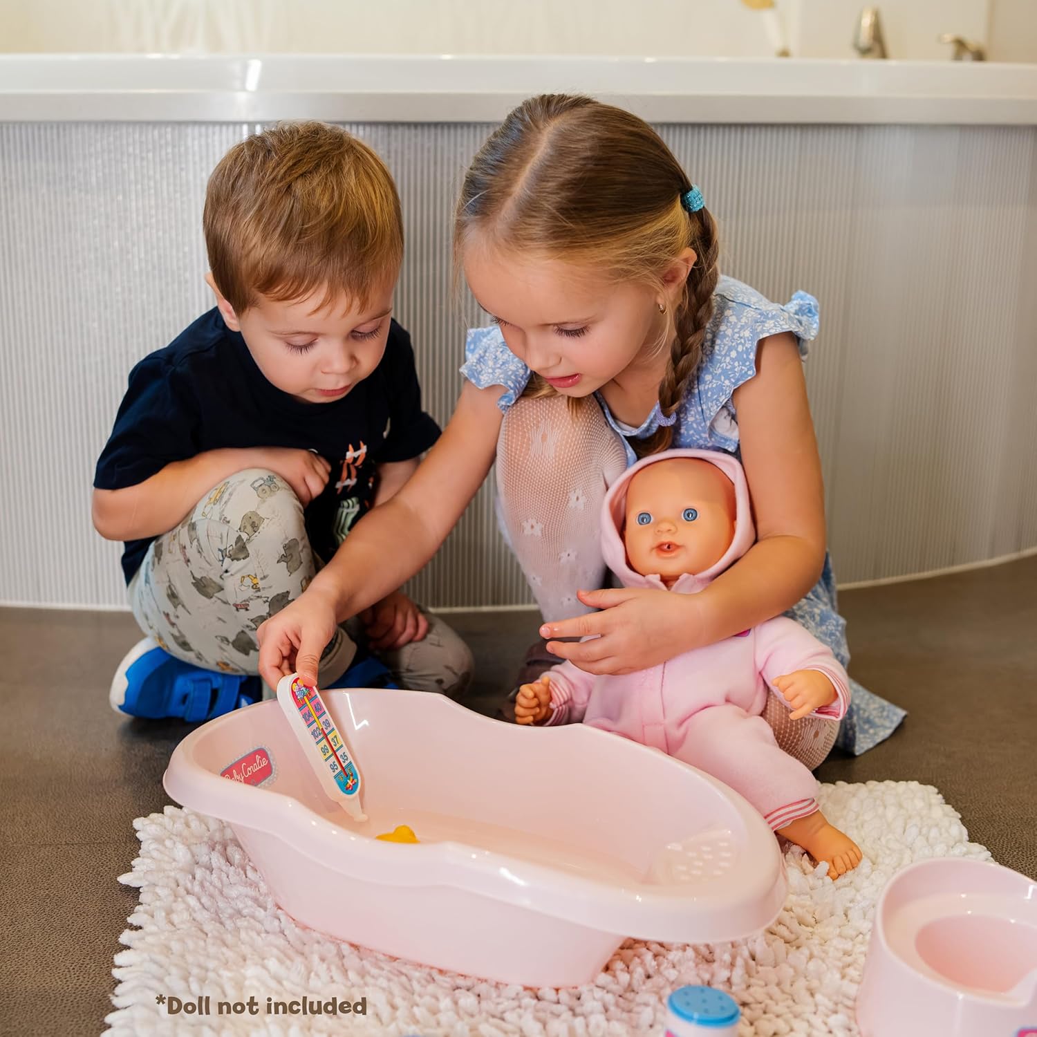 Thumbnail 1 de Theo Klein 1647 Baby Coralie Set Baignoire pour poupées jusqu’à 35 cm