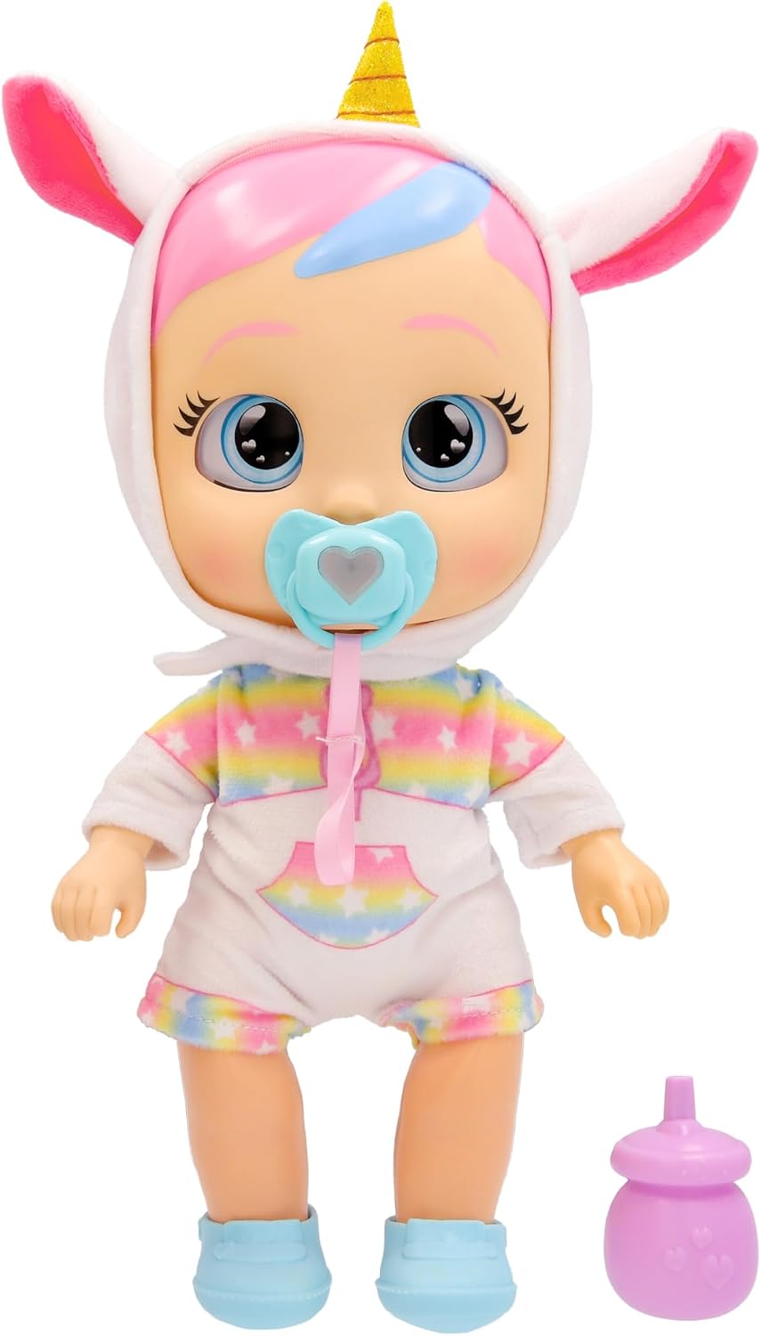 Detalle de IMC Toys Cry Babies Dreamy 927902 My First Steps Doll with Light-Up Tears