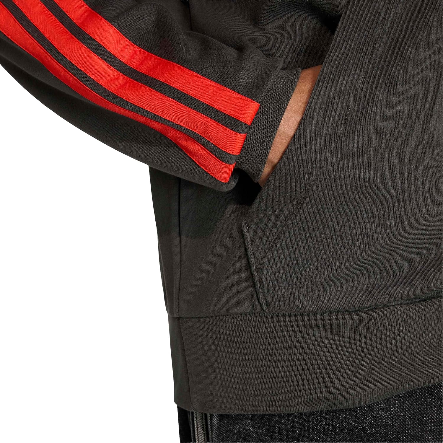 Detalle de adidas Men Felpa con Cappuccio in French Terry Dna Team Audi REVOLUT F1